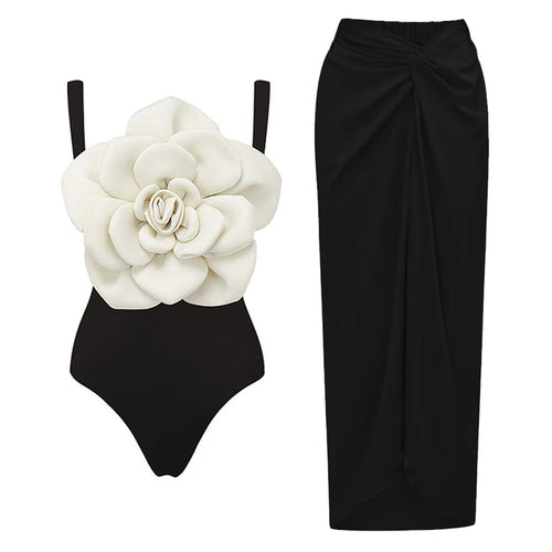 Hibiscus one piece swimsuit - Swim
