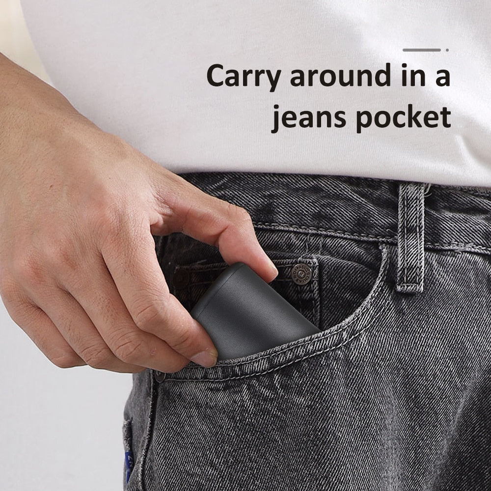 Pocket Size Electric Razor Washable Electric Shaver Rechargeable