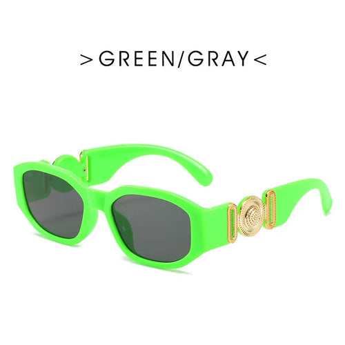 NEW ME IM Vintage Small Rectangle Sunglasses