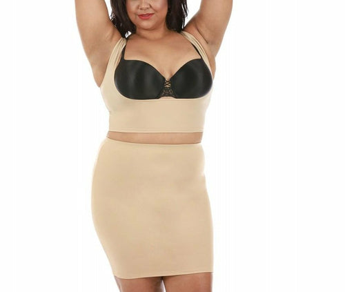 Plus Size Shapewear Slip Skirt