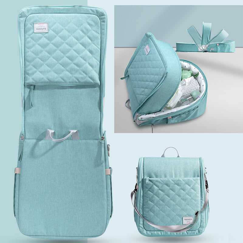 NEW ME IM Portable Baby Diaper Bag Backpack with Changing Pad