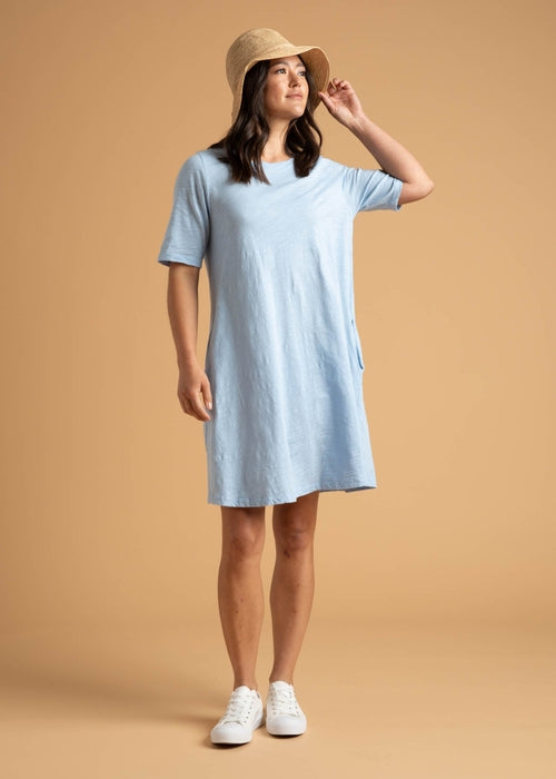Good Tee Dress - Sky