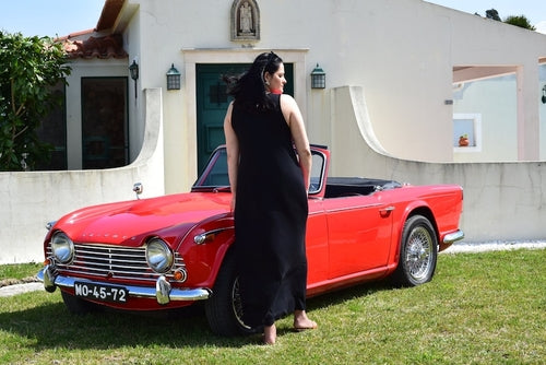 Dress / Long Plus Size Dress / Sizes L to 6XL