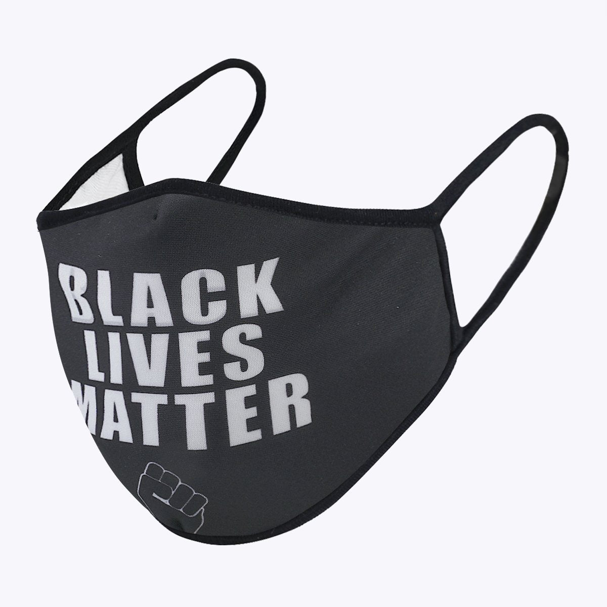 Black BLM 3-Layered Face Cover-PM0219