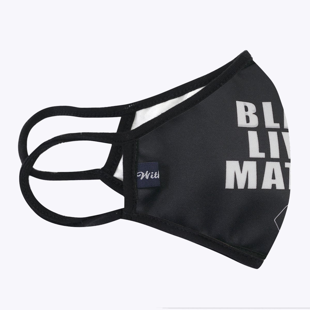 Black BLM 3-Layered Face Cover-PM0219