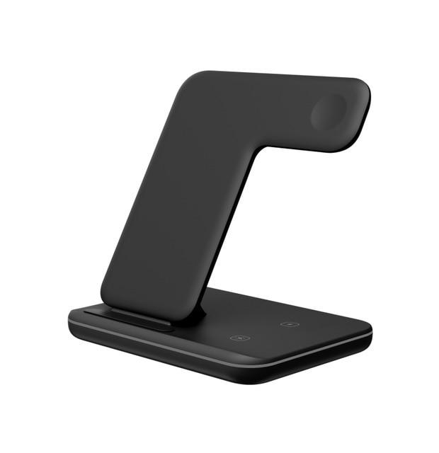 15W 3 in 1 Fast Wireless Charging Station for Mobile Phones