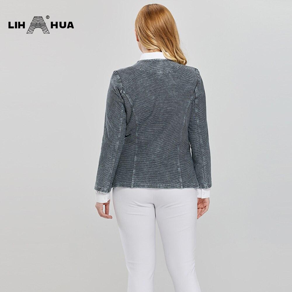 Women's Plus Size Casual Fashion Denim Jacket Premium Stretch Knitted