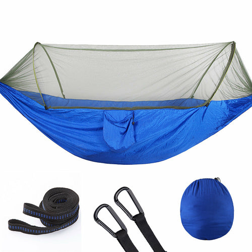 NEW ME IM Fully Automatic Quick Opening Hammock with Mosquito Net