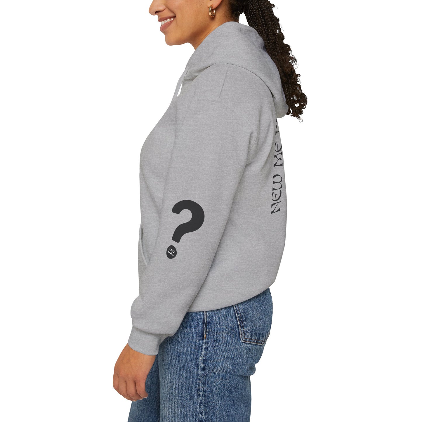 New Day, New Me Motivational Hoodie - Cozy Unisex Sweatshirt for Inspiration, Self-Care, Fitness Goals, Gift for Him, Her