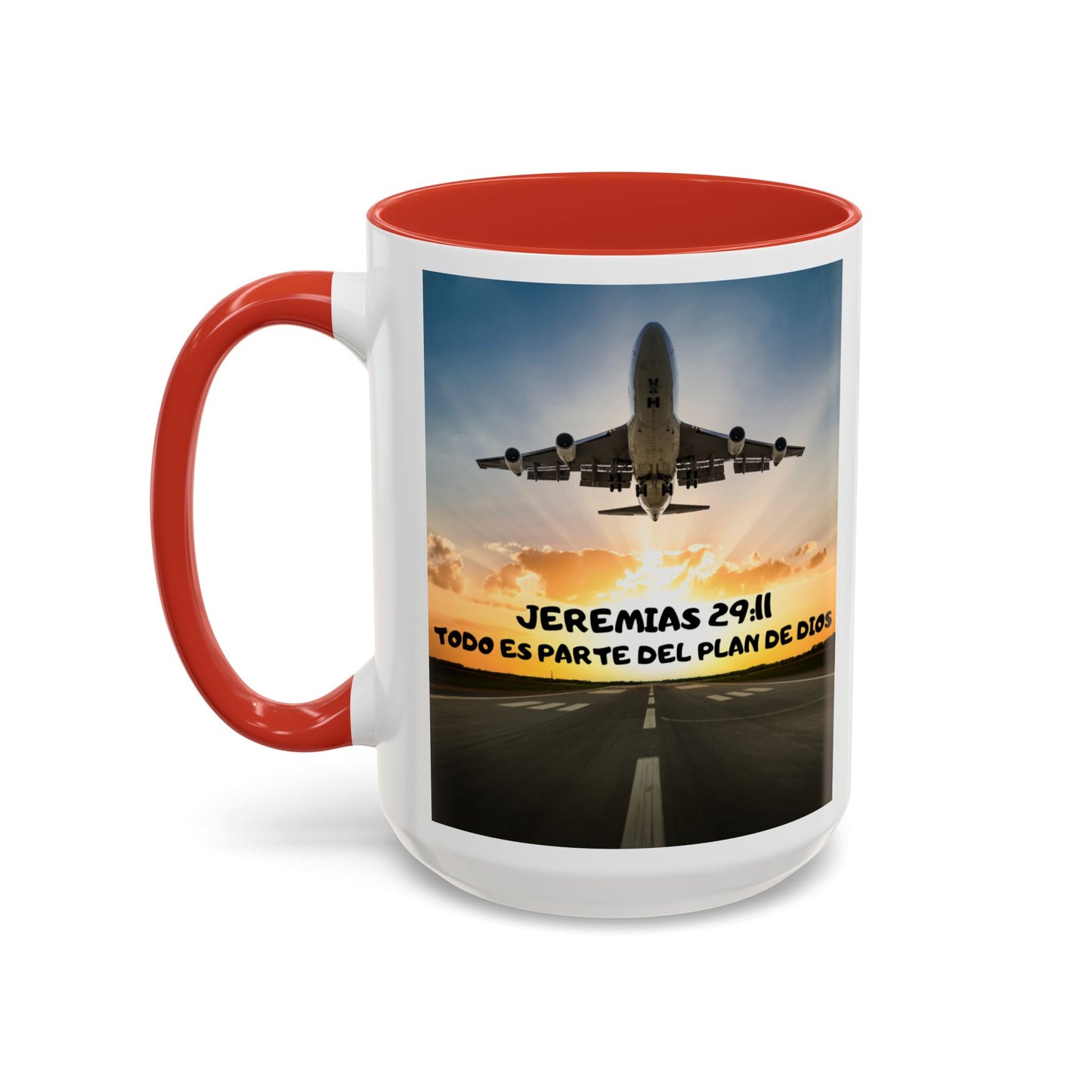 "Mateo 28:20 Estoy Contigo Siempre" Accent Mug (11/15oz)