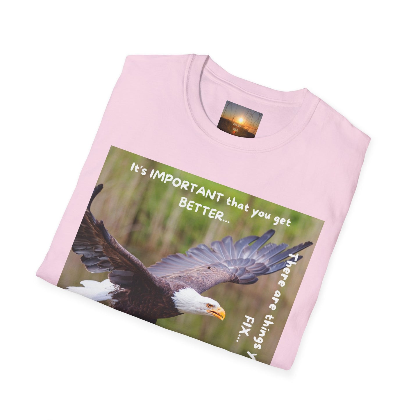 YOU CAN CHANGE/BE BETTER Motivational Eagle T-Shirt | Inspirational Gift for Nature Lovers, Positive Quote Tee, Unisex Softstyle Shirt, Eagle Graphic Tee, [...]