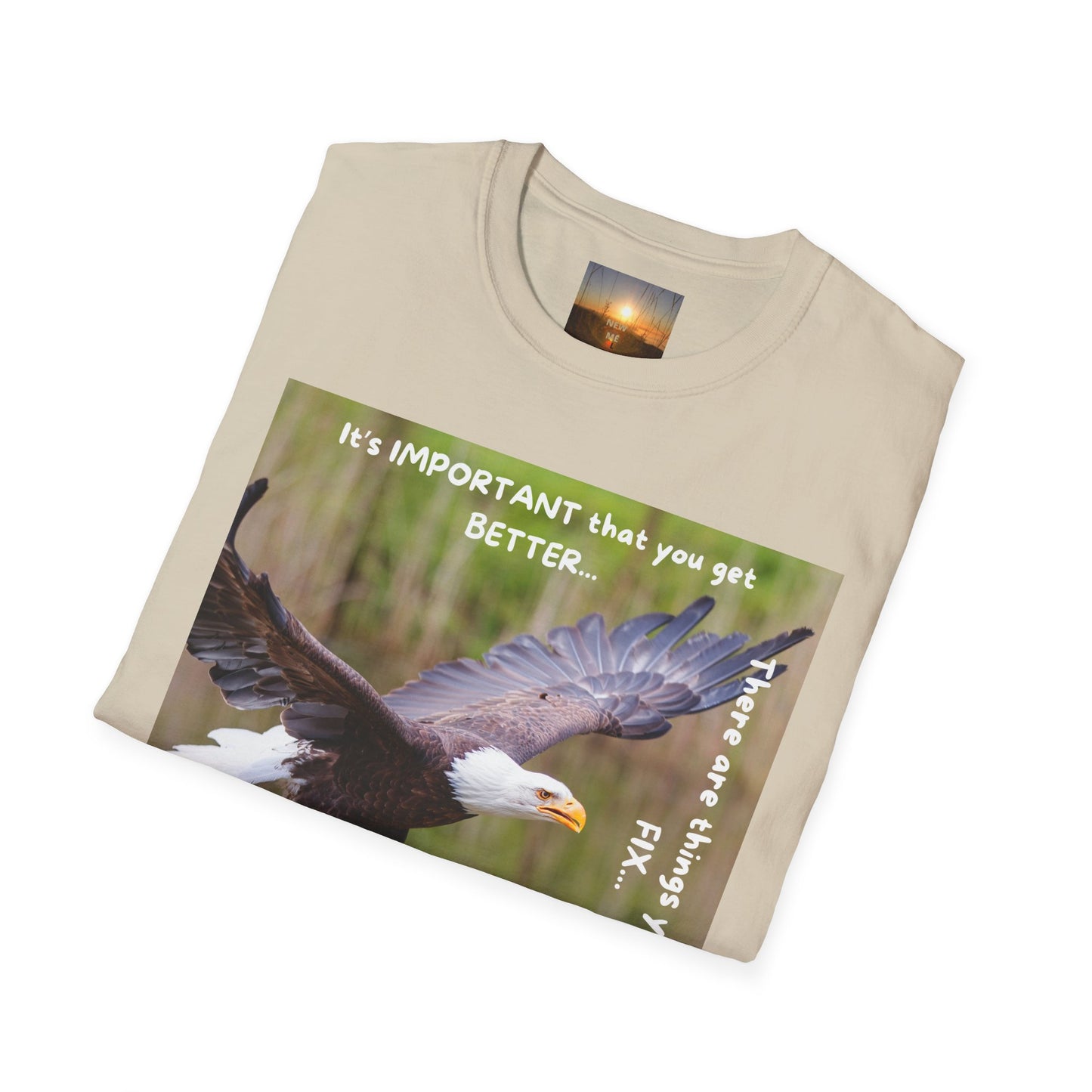 YOU CAN CHANGE/BE BETTER Motivational Eagle T-Shirt | Inspirational Gift for Nature Lovers, Positive Quote Tee, Unisex Softstyle Shirt, Eagle Graphic Tee, [...]