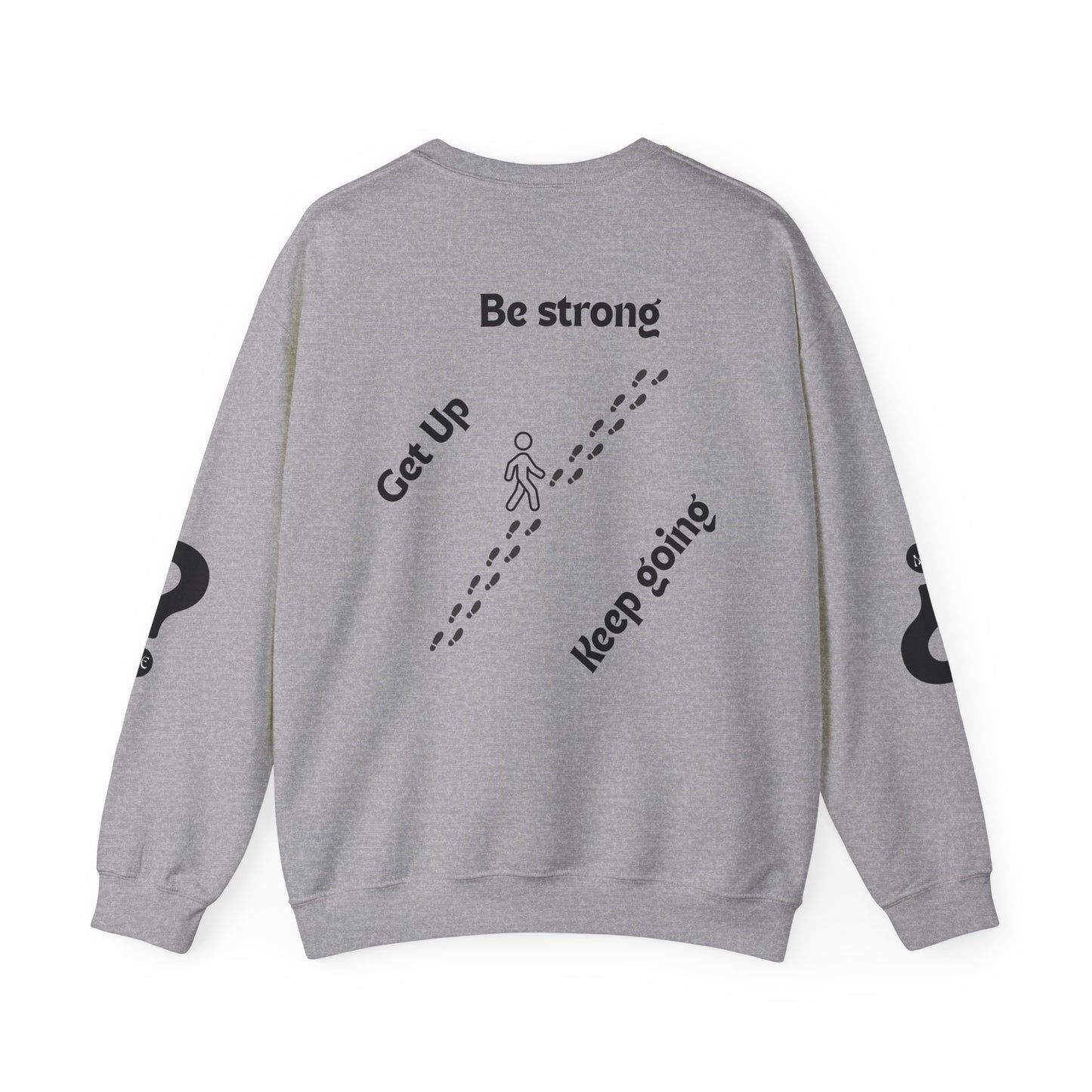 IT'S OK Inspirational Unisex Sweatshirt - Mental Health Awareness, Cozy Fashion, Self-Care Gift, Comfort Wear, Uplifting Quote