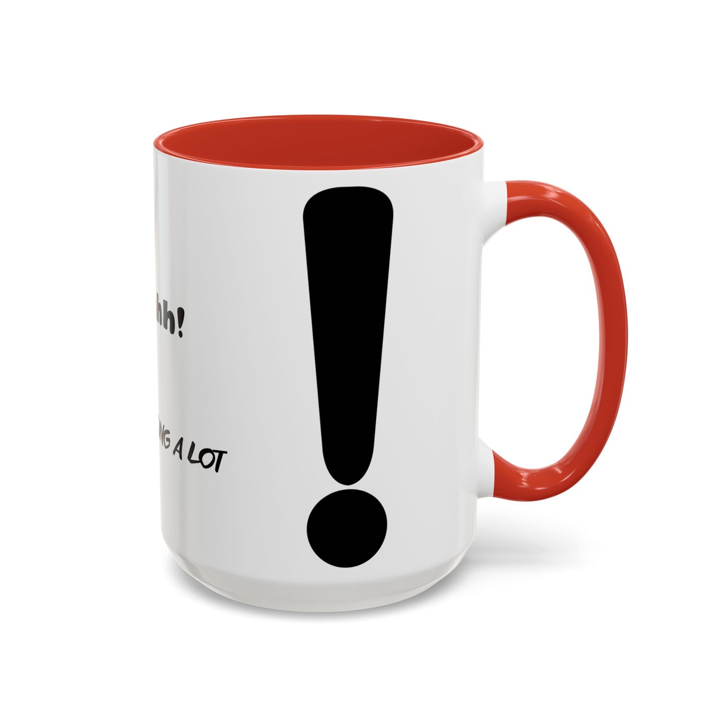 Funny Shhh Coffee Mug, Gift for Friends, Office Humor Cup, Black Accent Mug, Tea Lover's Present