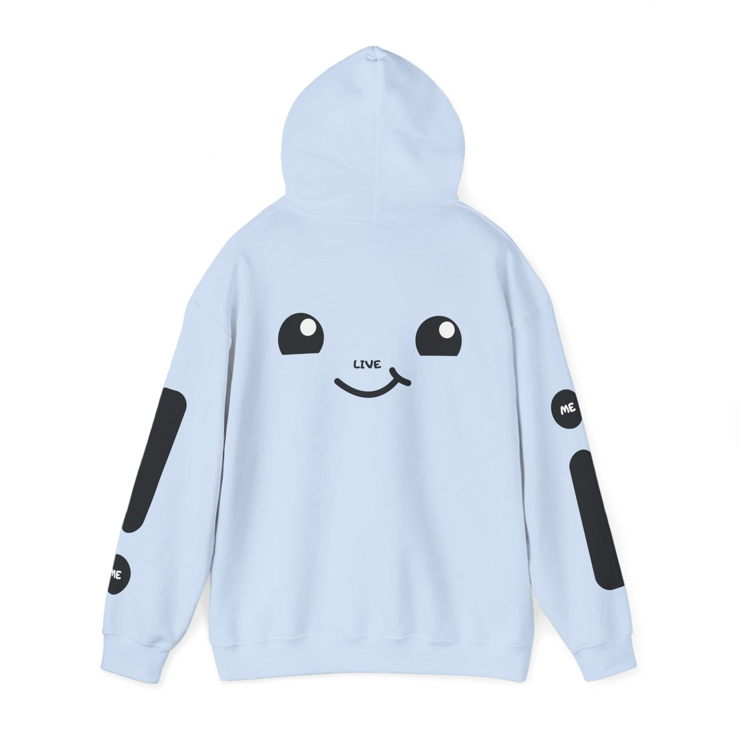 Smile Face Hoodie — "Are You Still Alive?" Sunrise Graphic Hooded Sweatshirt