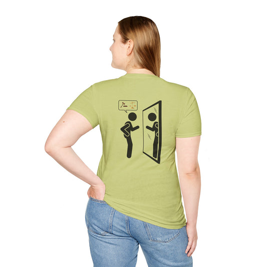 JUZGANDO Humorous Unisex Softstyle T-Shirt - Questioning Yourself Shirt, Funny Graphic Tee, Casual Wear, Gift for Friends & Family, [...]