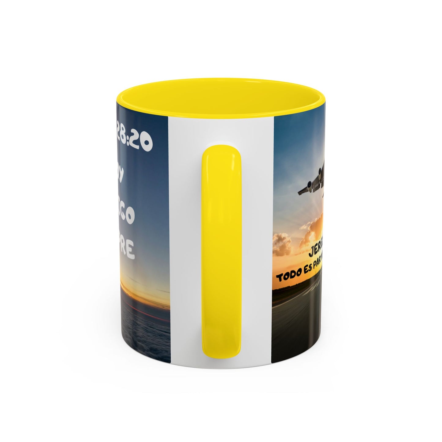 "Mateo 28:20 Estoy Contigo Siempre" Accent Mug (11/15oz)