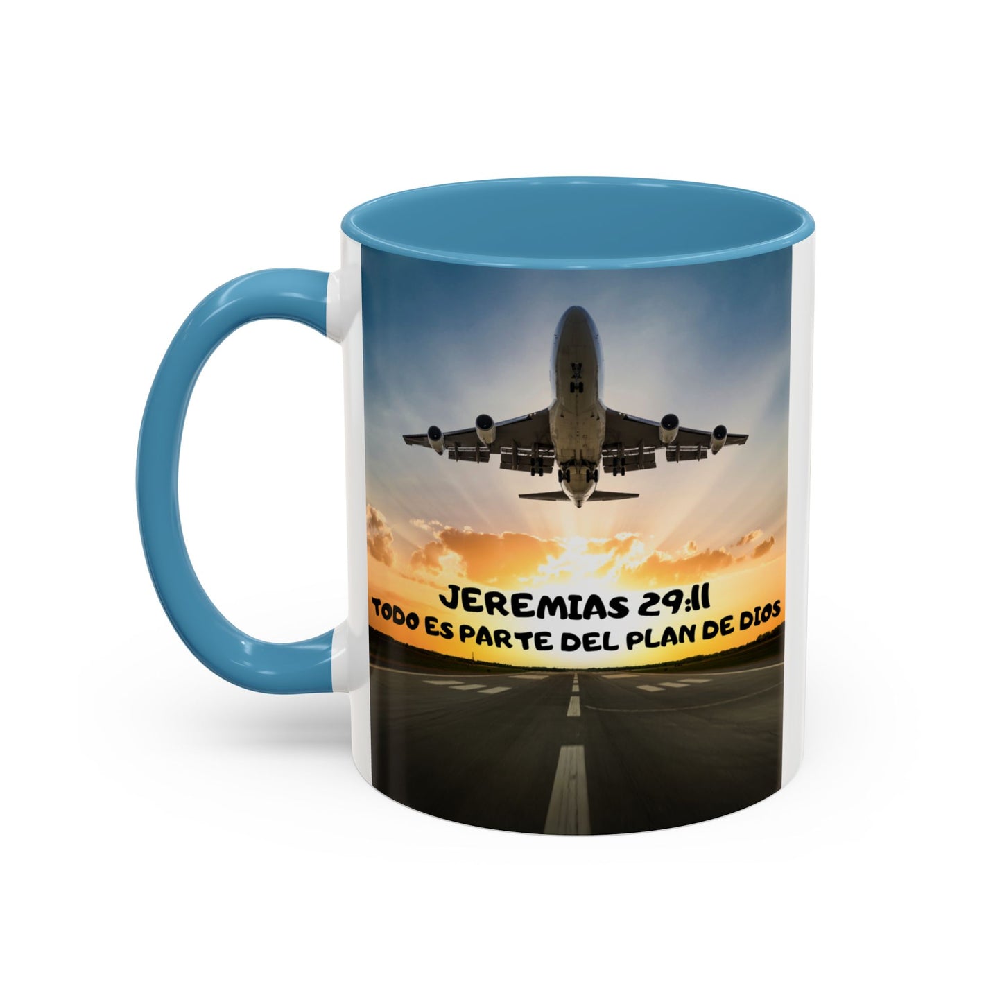 "Mateo 28:20 Estoy Contigo Siempre" Accent Mug (11/15oz)