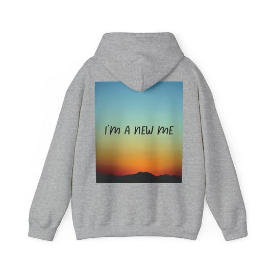 NEW DAY NEW BEGINNING A NEW ME Unisex Heavy Blend™ Hooded Sweatshirt