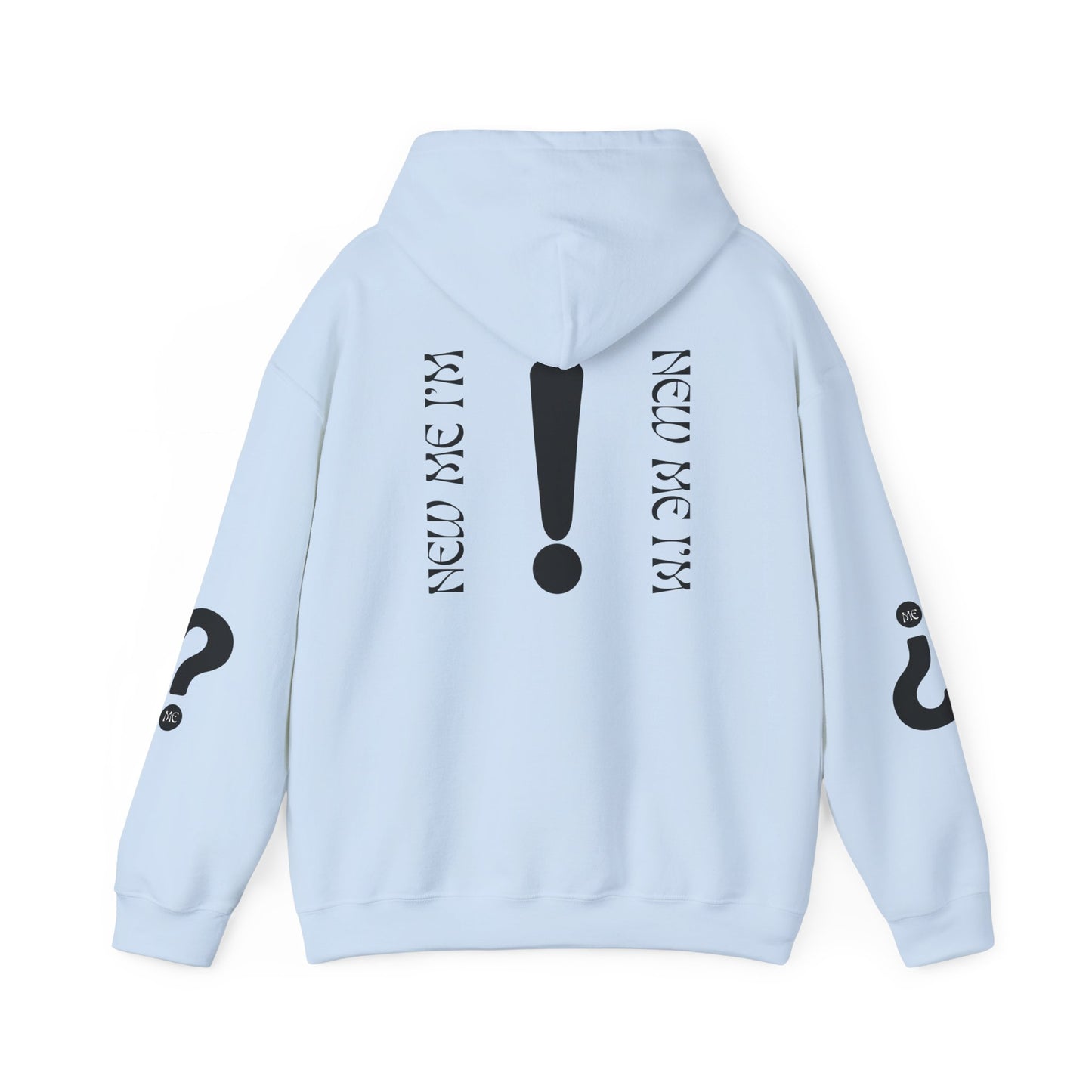 New Day, New Me Motivational Hoodie - Cozy Unisex Sweatshirt for Inspiration, Self-Care, Fitness Goals, Gift for Him, Her
