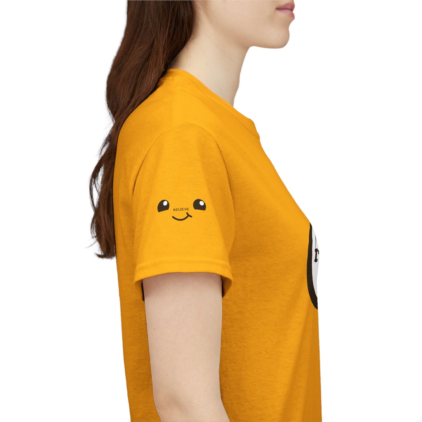 Graphic Tee — "It's Not Your Fault" Comic-Style Pointing Design