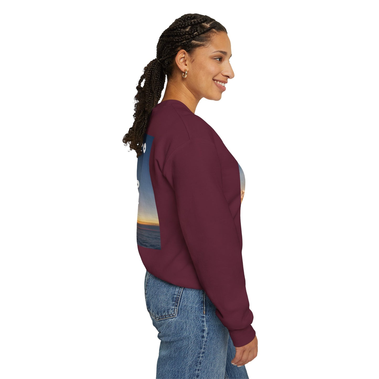 Christian Sweatshirt — Jeremías 29:11 & Mateo 28:20 Inspirational Crewneck