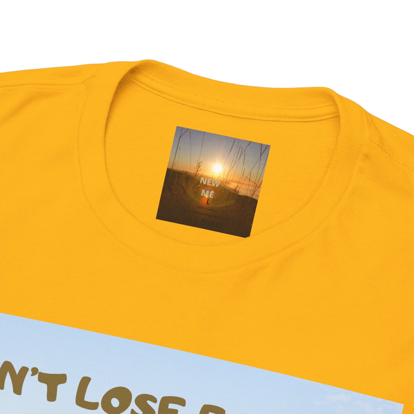 Motivational Tee — "Don't Lose Focus, You've Got This" Beach Graphic