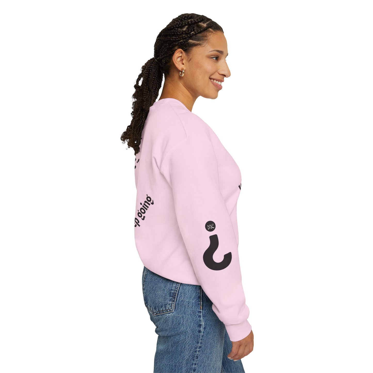 IT'S OK Inspirational Unisex Sweatshirt - Mental Health Awareness, Cozy Fashion, Self-Care Gift, Comfort Wear, Uplifting Quote