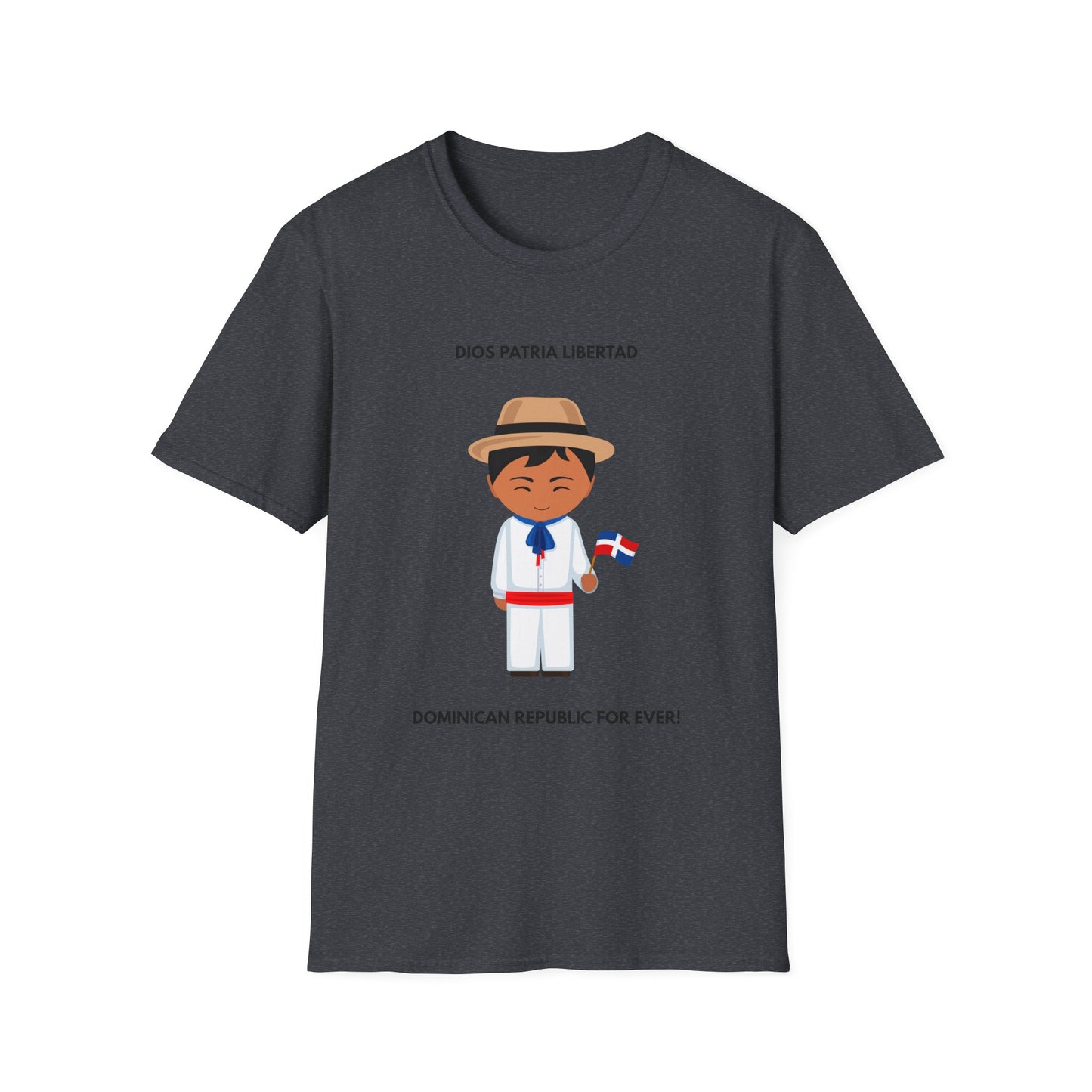 Dominican Republic Forever T-Shirt | Cultural Pride Tee, Unisex Softstyle Shirt, Vacation Apparel, Caribbean Pride, Travel Gift