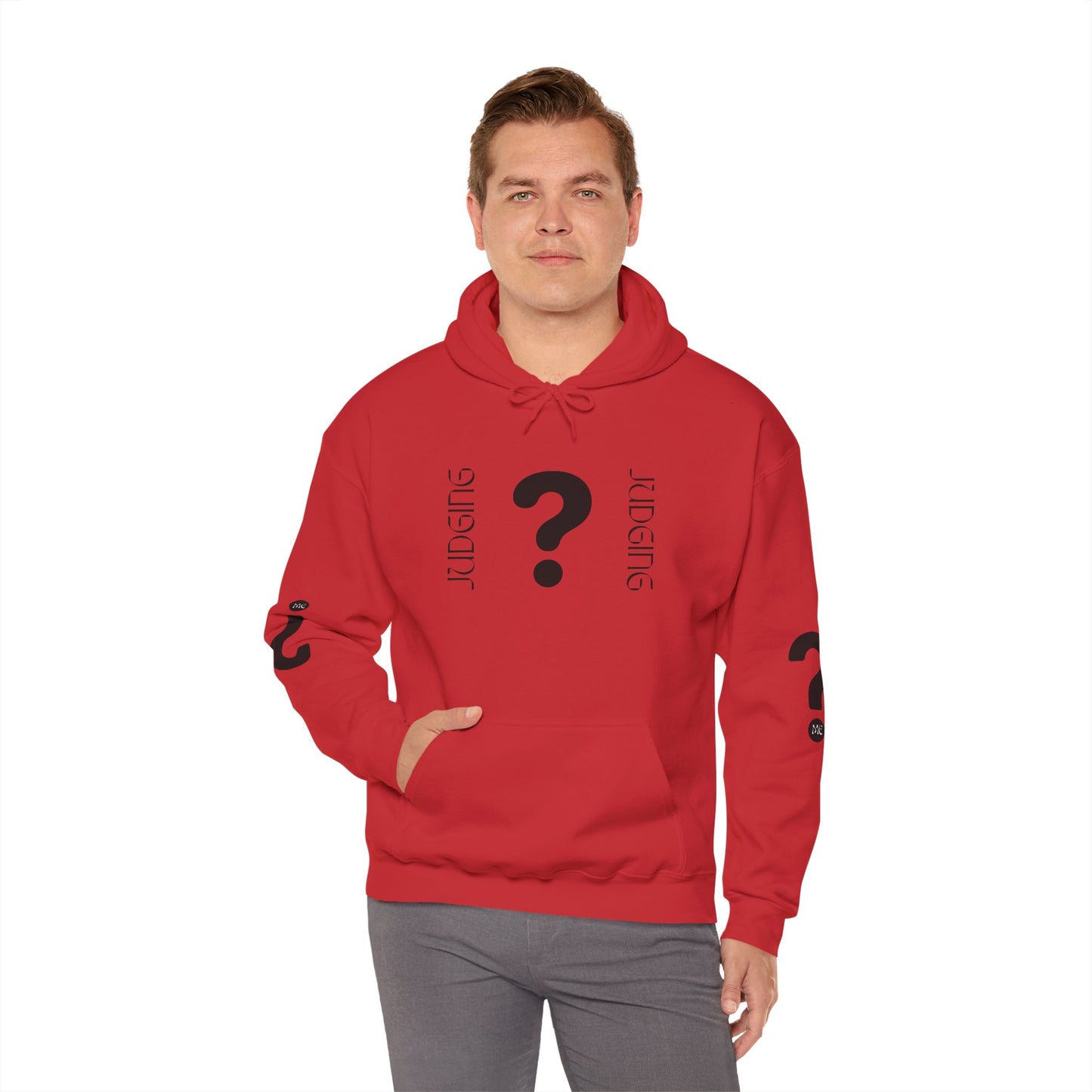 JUDGING Hooded Sweatshirt - Casual, Versatile, Perfect Gift for All Occasions, Cozy Unisex Hoodie, Unique Streetwear