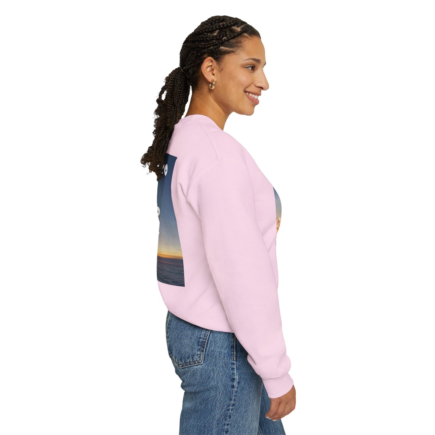 Christian Sweatshirt — Jeremías 29:11 & Mateo 28:20 Inspirational Crewneck