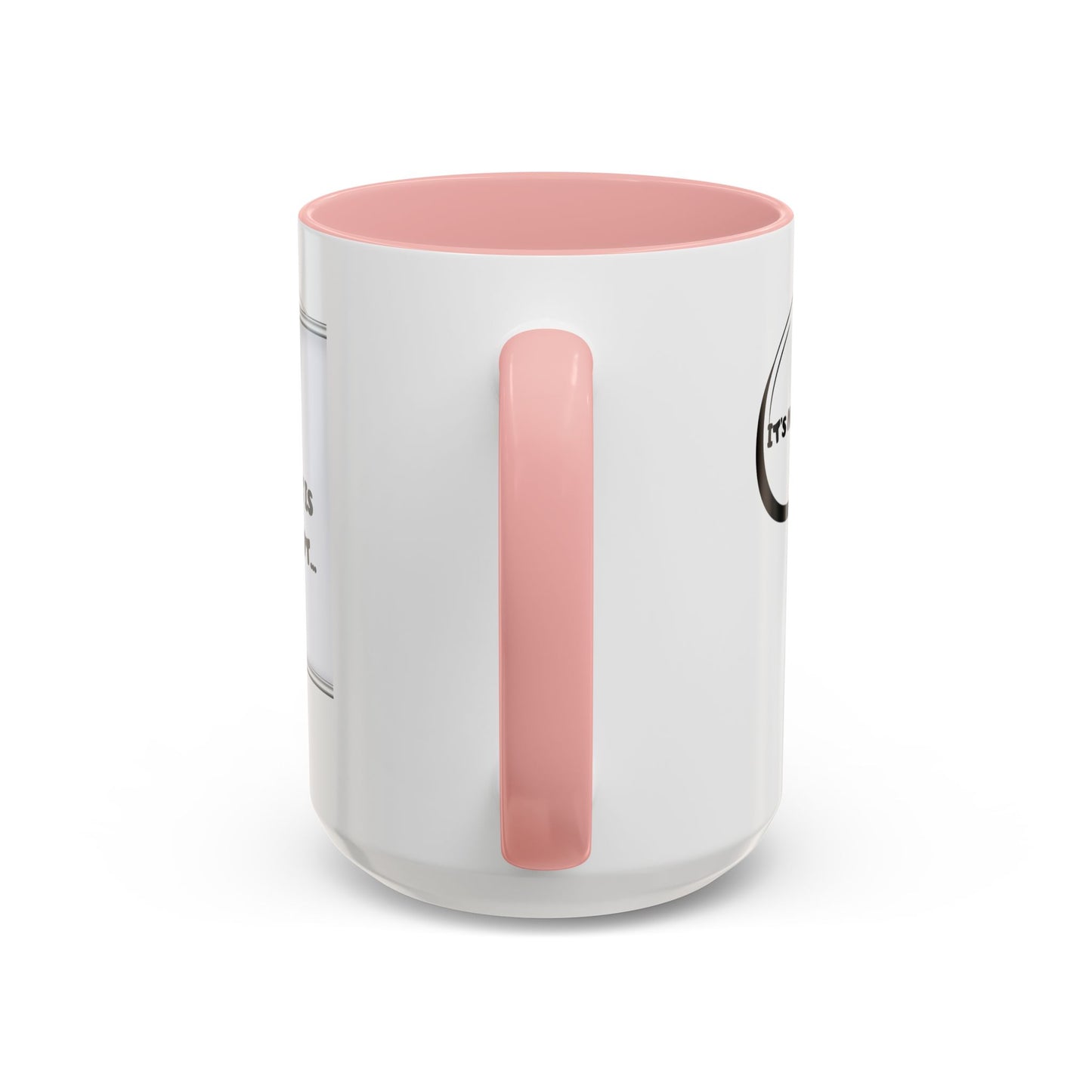 Accent Coffee Mug — Funny 'It Is Not your Fault' Doodle Cartoon Mug (11/15oz)