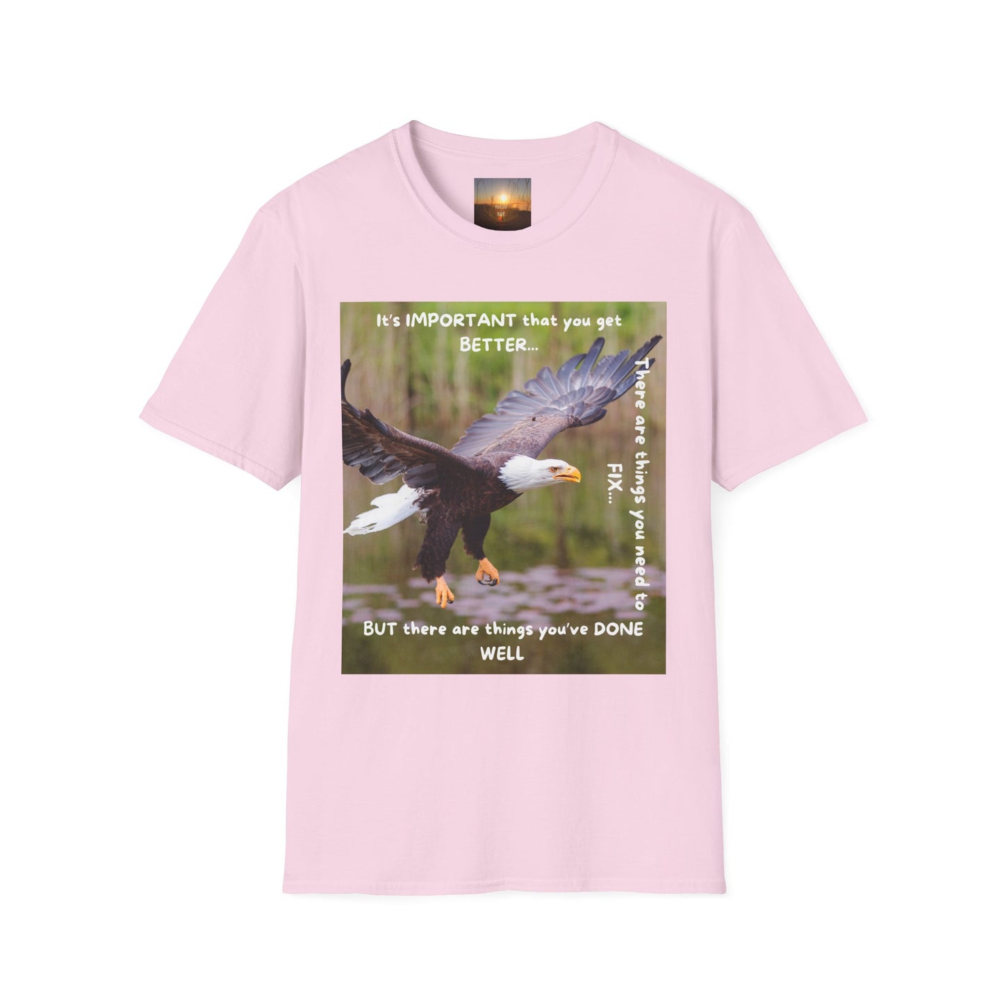 YOU CAN CHANGE/BE BETTER Motivational Eagle T-Shirt | Inspirational Gift for Nature Lovers, Positive Quote Tee, Unisex Softstyle Shirt, Eagle Graphic Tee, [...]