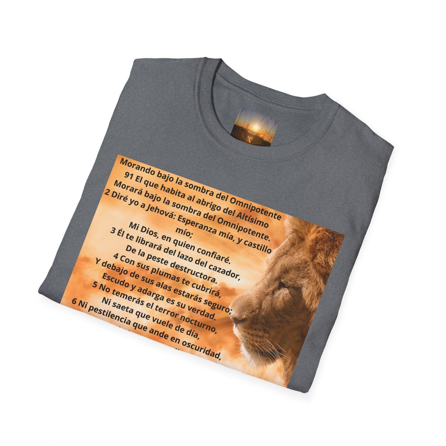 SALMO 91 Unisex Inspirational Lion T-Shirt | Vintage Style Tee, Motivational Quote Shirt, Wildlife Lover Gift, Nature Inspired Apparel, Perfect [...]