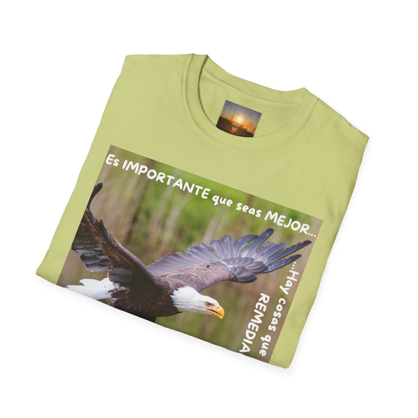 Puedes ser MEJOR Inspirational Eagle T-Shirt, Motivational Aviary Tee, Unisex Graphic Shirt, Perfect Gift for Nature Lovers