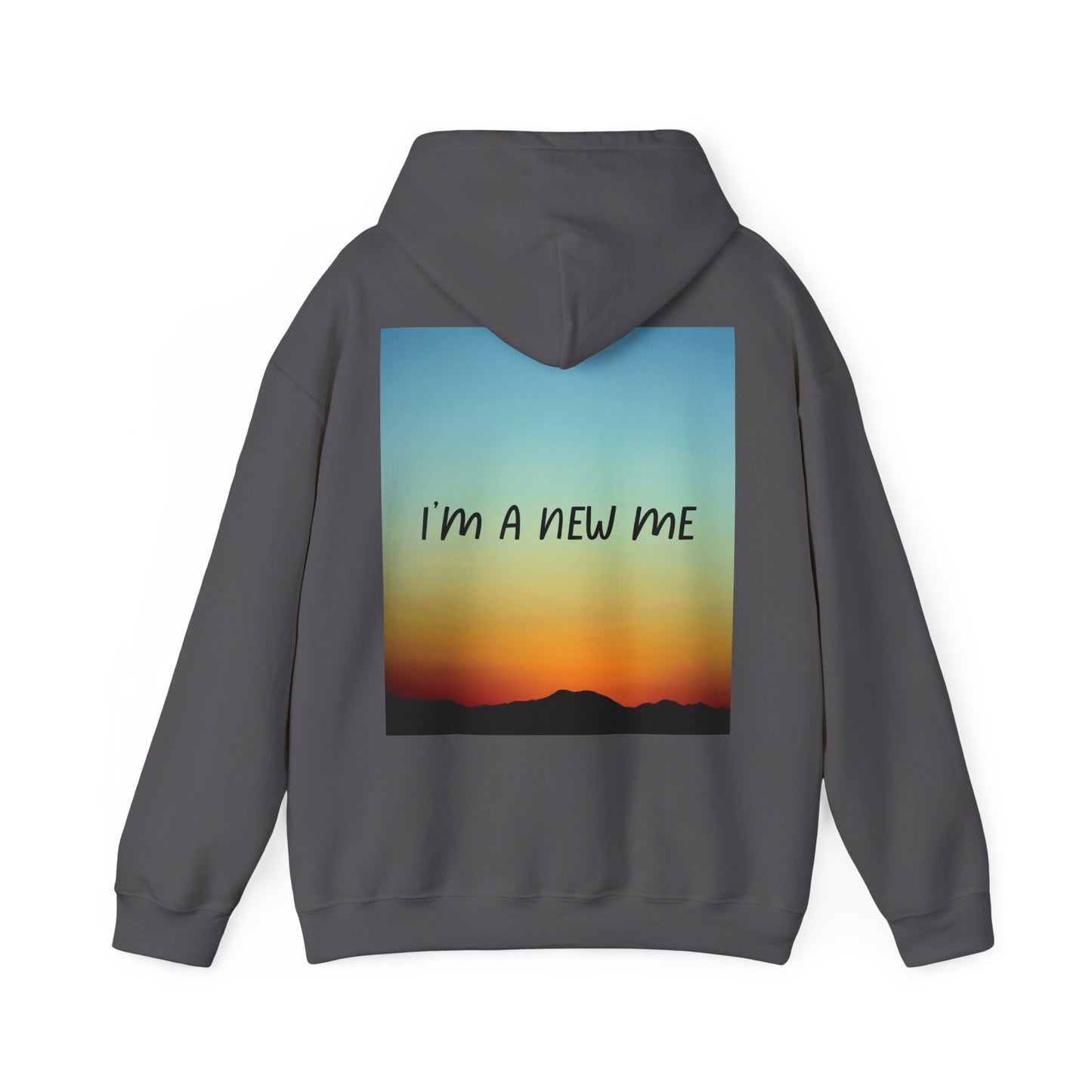NEW DAY NEW BEGINNING A NEW ME Unisex Heavy Blend™ Hooded Sweatshirt