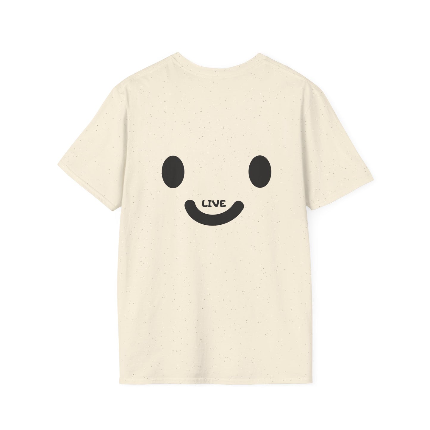 Live Smiley T-Shirt — 'Are You Still Alive?' Sunburst Positive Tee