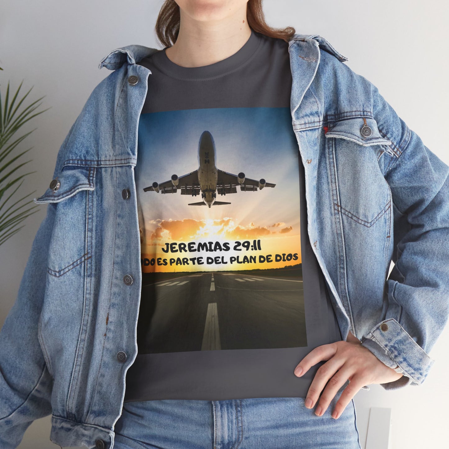 JEREMIAS 29:11 / MATEO 28:20 Religious Tee