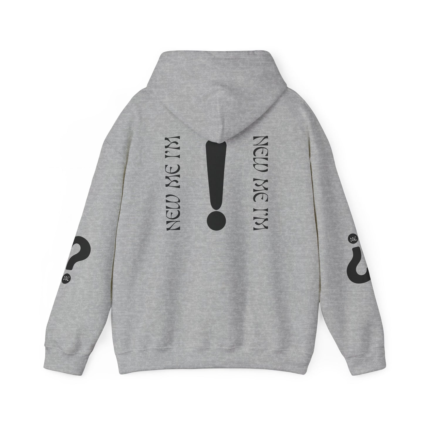 New Day, New Me Motivational Hoodie - Cozy Unisex Sweatshirt for Inspiration, Self-Care, Fitness Goals, Gift for Him, Her