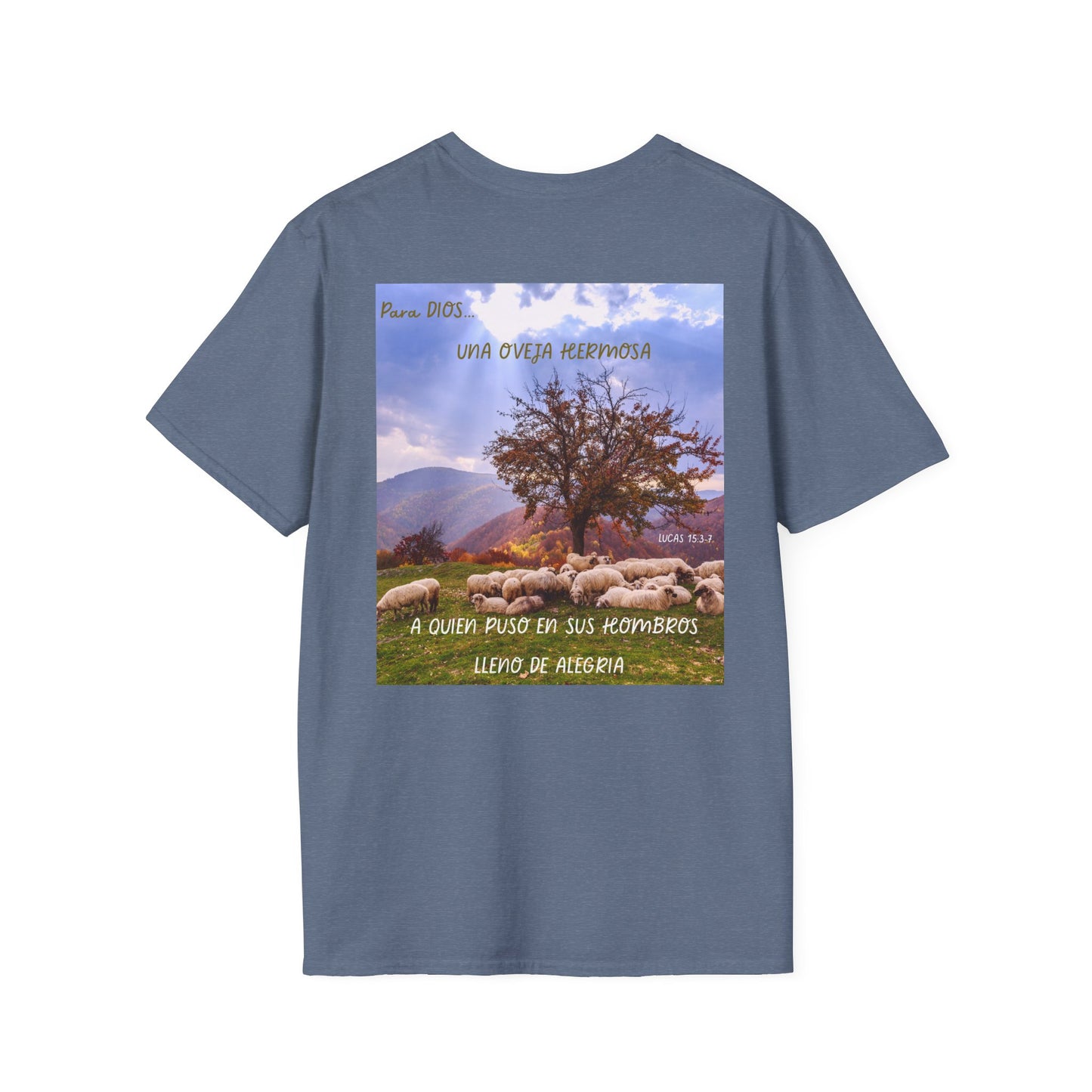 OVEJA NEGRA PERO Unisex Softstyle T-Shirt with Sheep Designs - Cute Farm Animal Tee, Funny Gift for Animal Lovers, Pastoral Vibe, Eco-Friendly Fashion, [...]