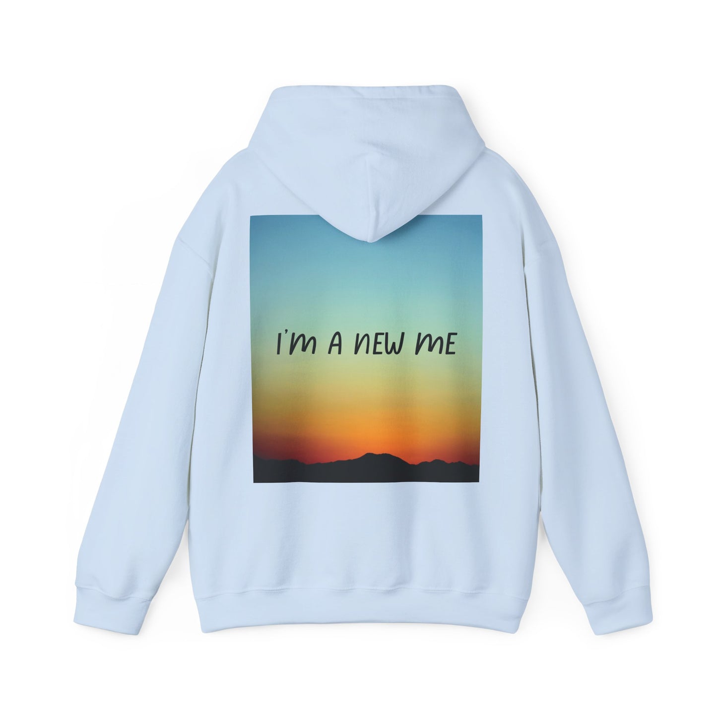 NEW DAY NEW BEGINNING A NEW ME Unisex Heavy Blend™ Hooded Sweatshirt