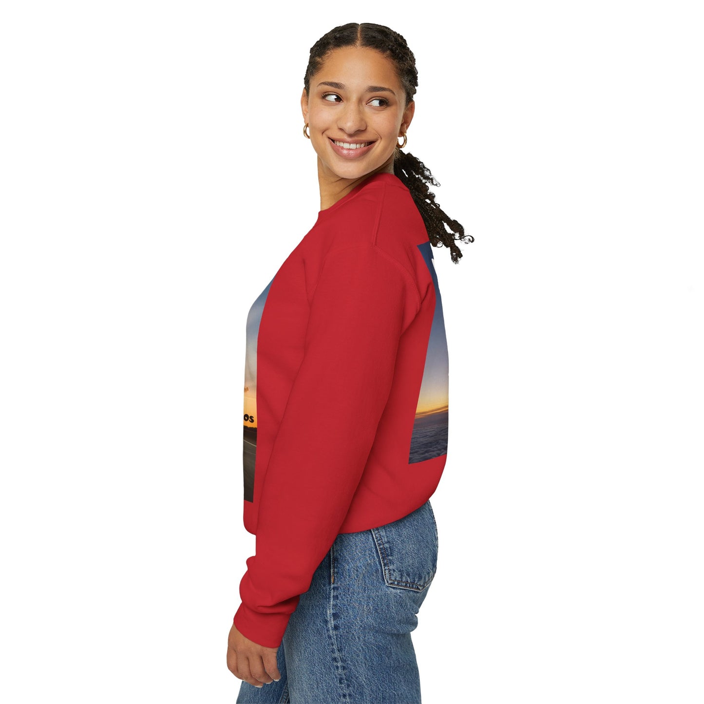 Christian Sweatshirt — Jeremías 29:11 & Mateo 28:20 Inspirational Crewneck