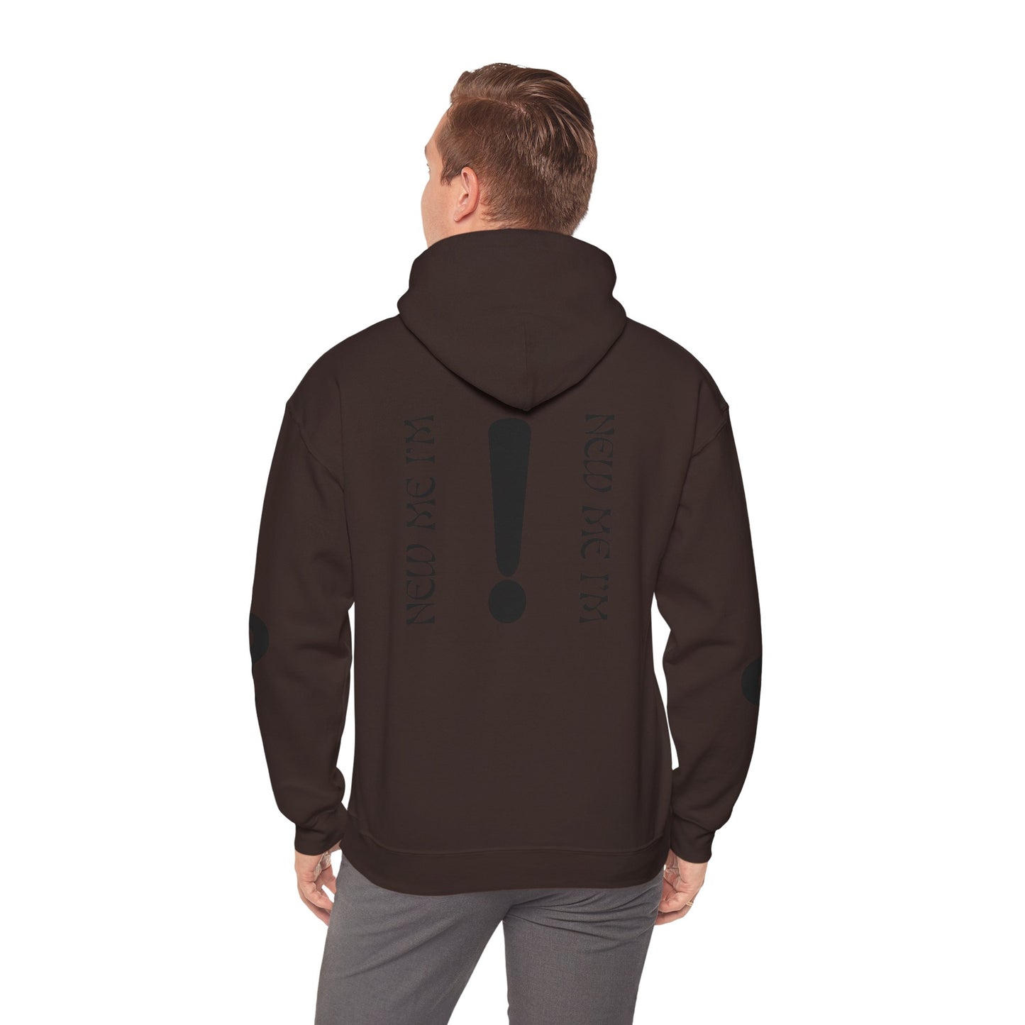 New Day, New Me Motivational Hoodie - Cozy Unisex Sweatshirt for Inspiration, Self-Care, Fitness Goals, Gift for Him, Her