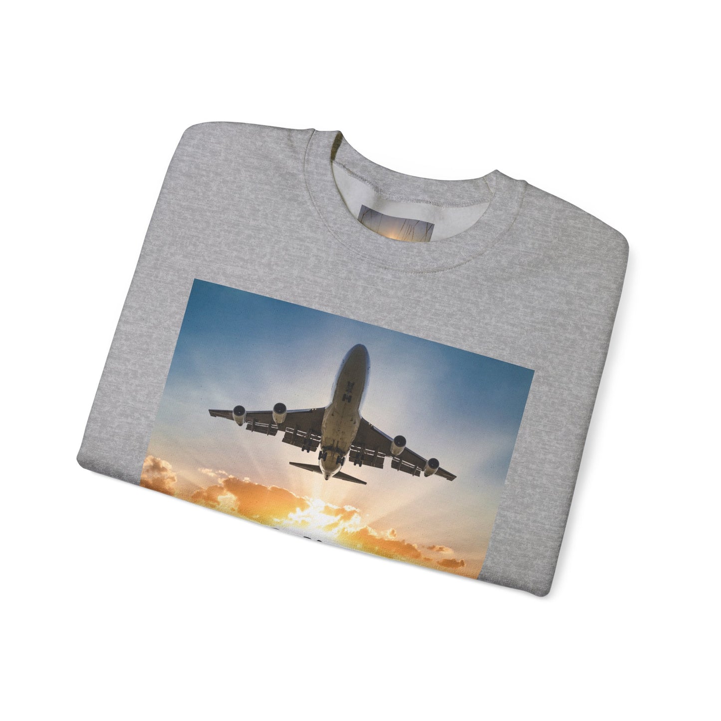 Christian Sweatshirt — Jeremías 29:11 & Mateo 28:20 Inspirational Crewneck