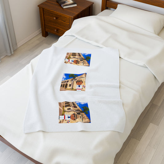 EL DOMINICANITO ESE Velveteen Plush Blanket