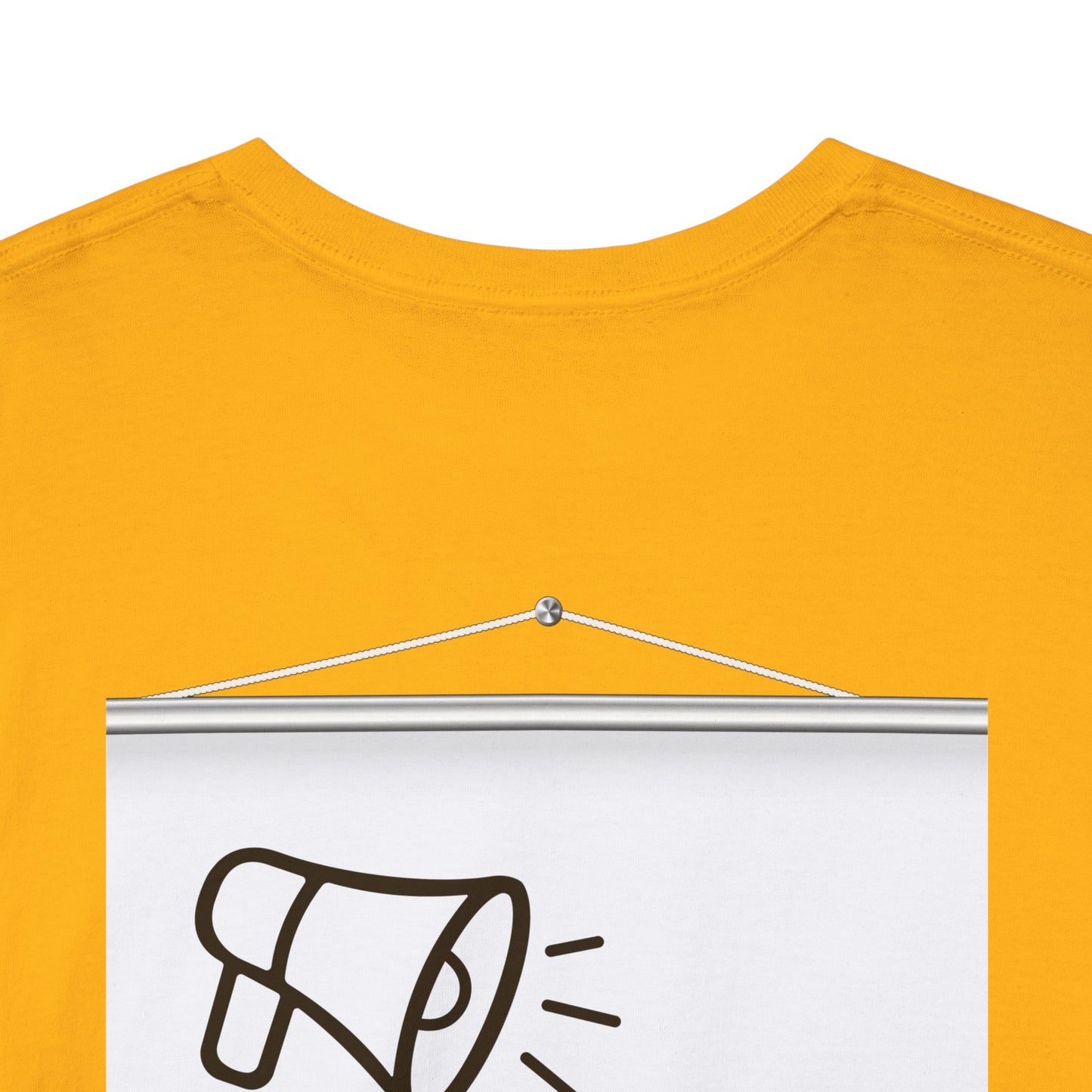 Graphic Tee — "It's Not Your Fault" Comic-Style Pointing Design