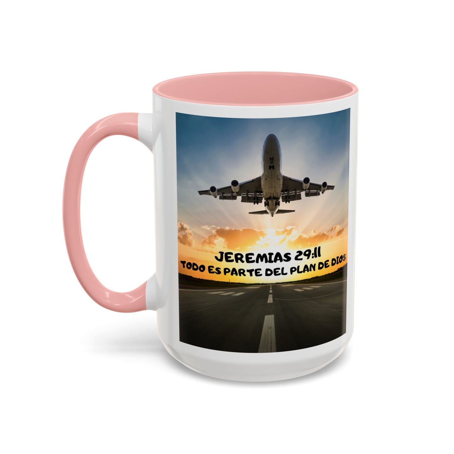 "Mateo 28:20 Estoy Contigo Siempre" Accent Mug (11/15oz)