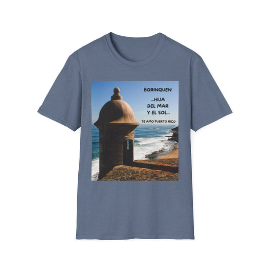 Puerto Rico Pride T-Shirt, Comfortable Tees for Celebrations, Gift for Travel Lovers, Unisex Softstyle T-Shirt, Tropical Vibe Apparel