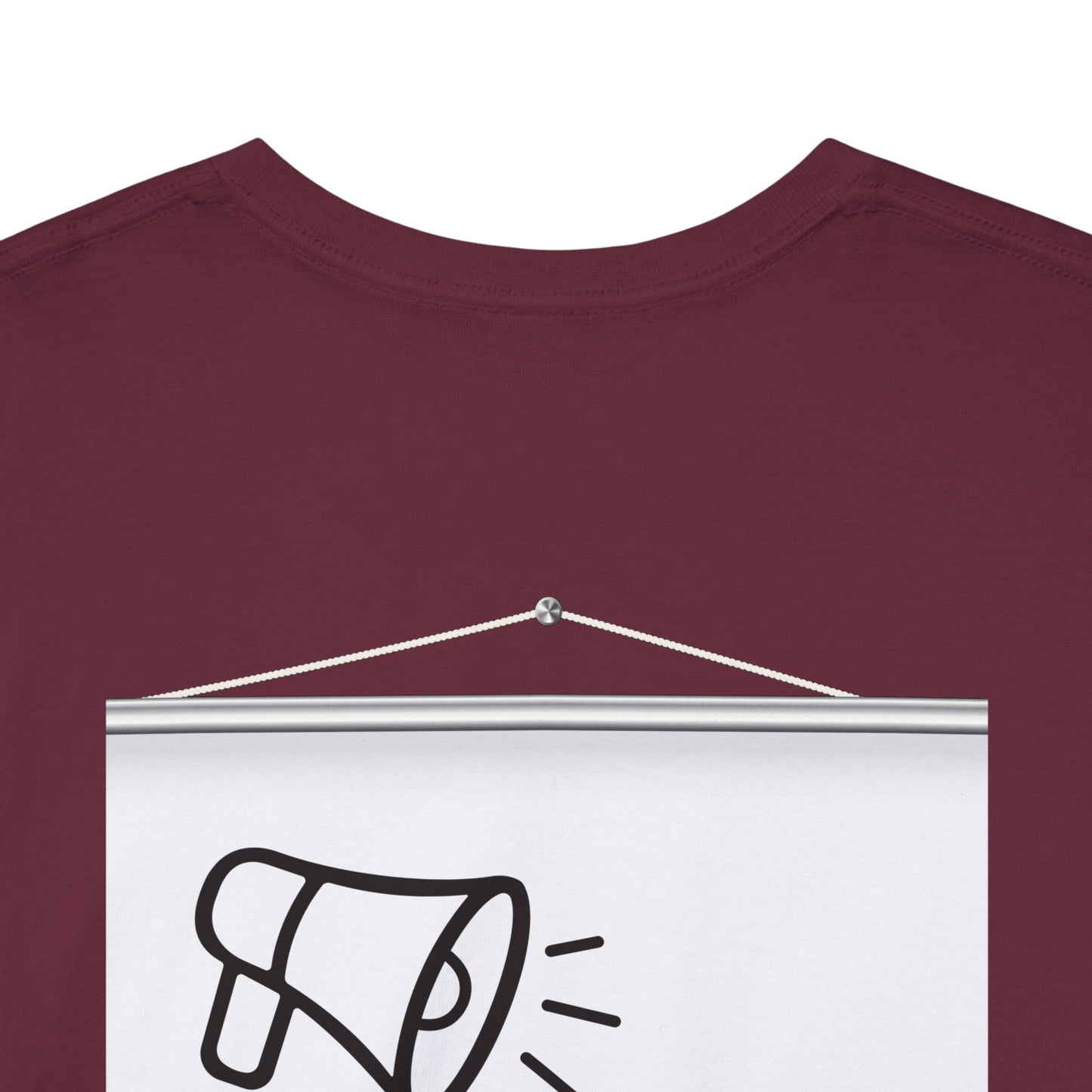 Graphic Tee — "It's Not Your Fault" Comic-Style Pointing Design