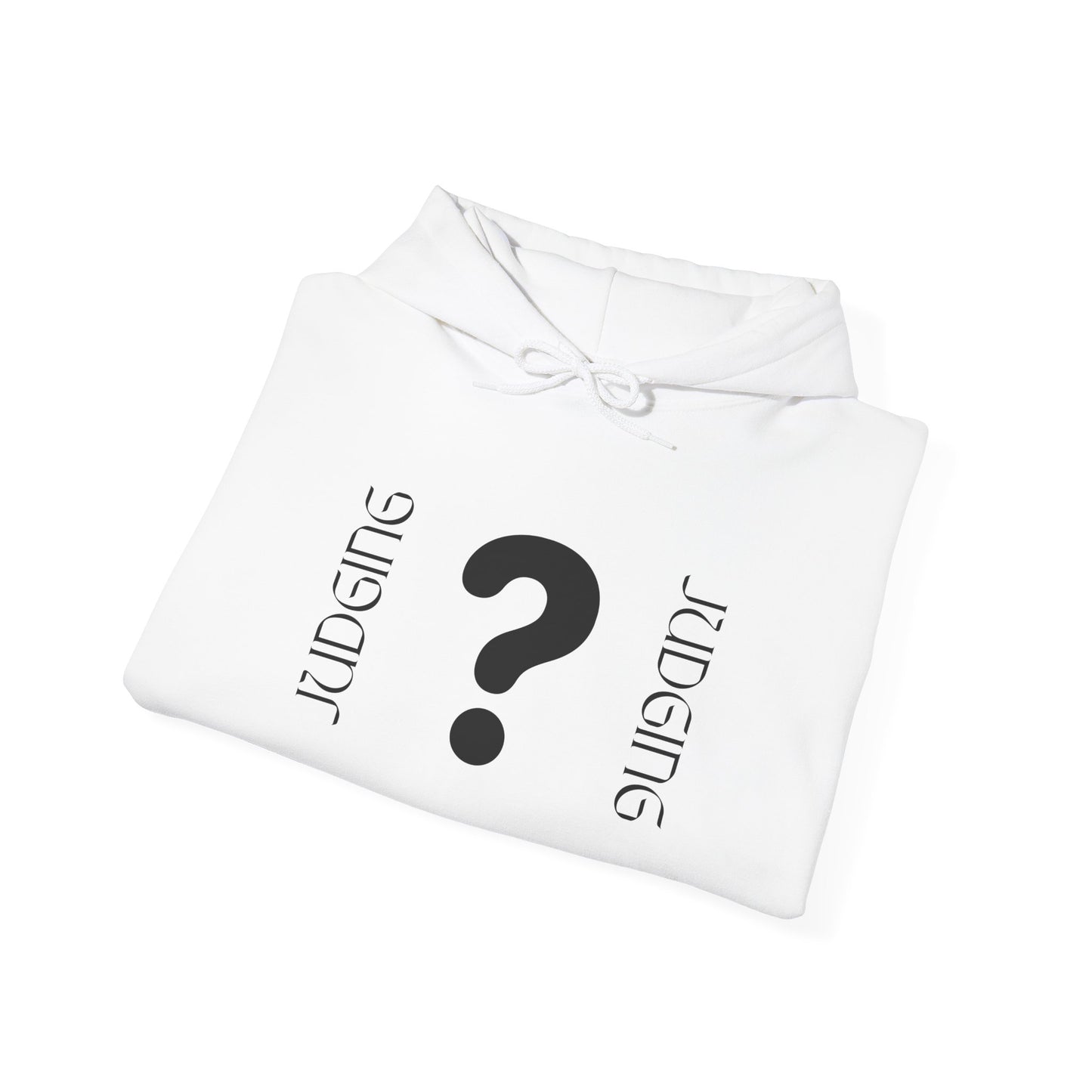 JUDGING Hooded Sweatshirt - Casual, Versatile, Perfect Gift for All Occasions, Cozy Unisex Hoodie, Unique Streetwear